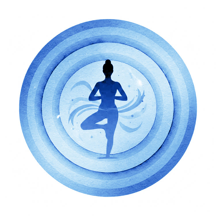 Yoga Zen Circle Icon