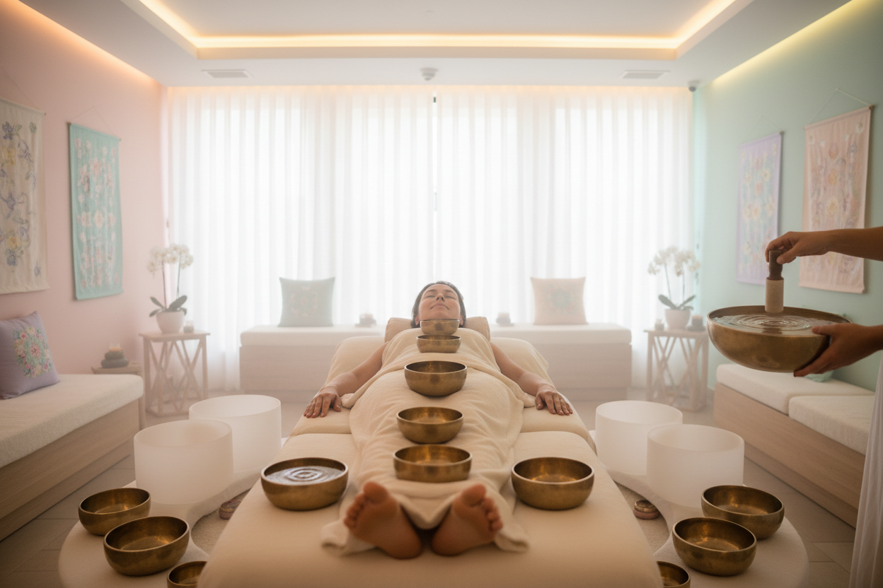 Singing Bowl Therapy - Ambient Light